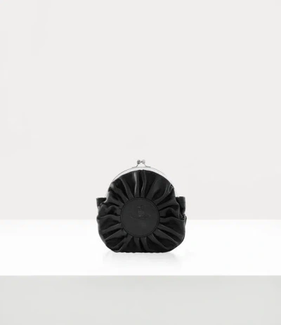 Vivienne Westwood Rosie Circle Frame Crossbody Bag Nappa Leather Black-inj-orb