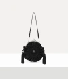 Vivienne Westwood Rosie Shoulder Bag With Tassel And Handle In Black
