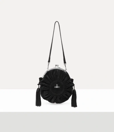 Vivienne Westwood Rosie Frame Bag Leather Black