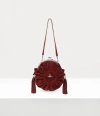 Vivienne Westwood Rosie Pleated-tassel Frame Bag In Red