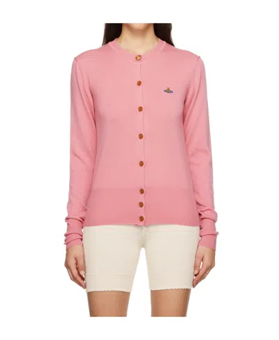 VIVIENNE WESTWOOD ROUND-COLLAR AND LONG-SLEEVED SWEATER