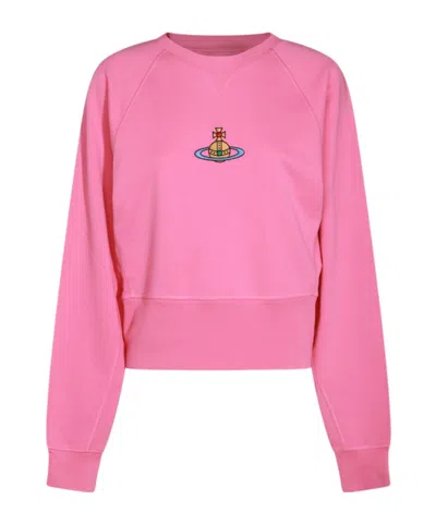 Vivienne Westwood Pink Athletic Sweatshirt In Pink