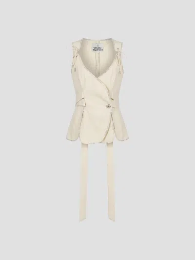 Vivienne Westwood Roxand Mini Top In Yellow