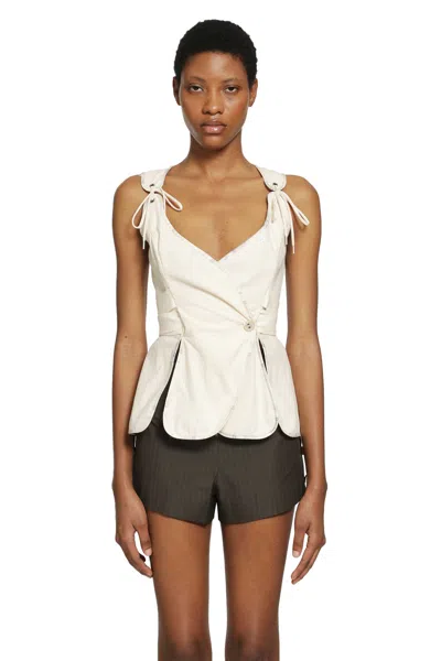 Vivienne Westwood Roxy Top In Gray
