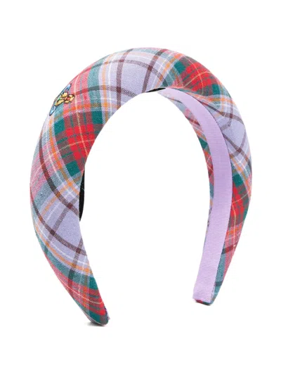 Vivienne Westwood Rtw Tartan Hair Accessory In Multi