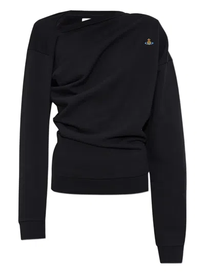 VIVIENNE WESTWOOD RUCHED SWEATSHIRT