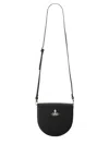 Vivienne Westwood Saddle" Shoulder Bag In Black