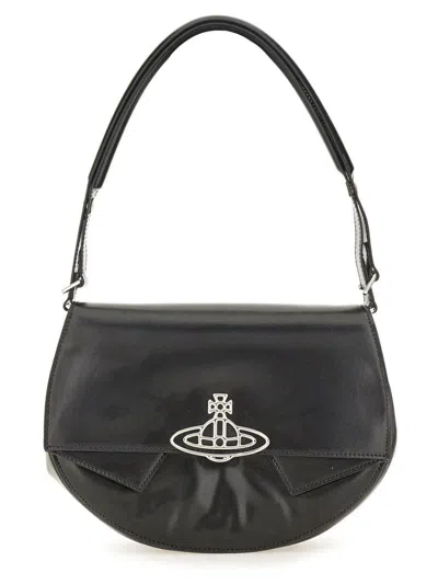 Vivienne Westwood Sadie Shoulder Bag In Black