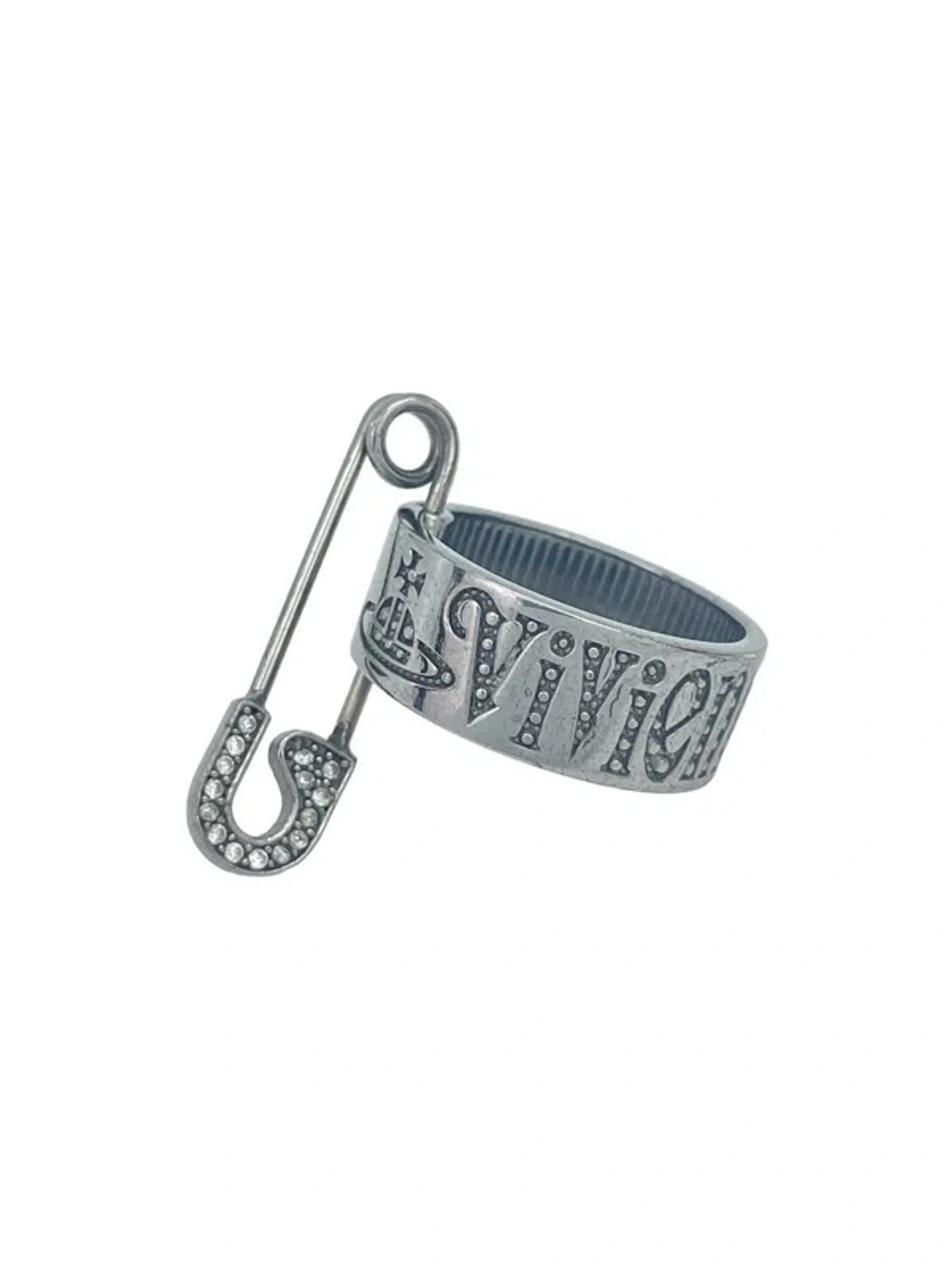 Vivienne Westwood リング Safety Pin シルバー vivienne-westwood-safety-pin-