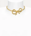 Vivienne Westwood Sage Choker Gold Swarovski Crystals Women In Gold