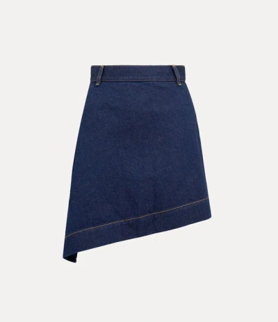 Vivienne Westwood Sailor Skirt Woman Blue