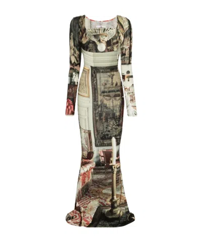 VIVIENNE WESTWOOD SALOON MAXI DRESS