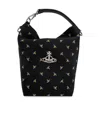 Vivienne Westwood Black Sam Crossbody Bag In Black