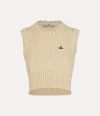 Vivienne Westwood Samantha Top In Cream