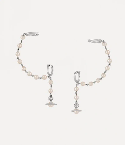 Vivienne Westwood Samara Earrings In Metallic