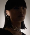 Vivienne Westwood Samara Earrings Silver Swarovski Pearls Women In Silver