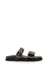 Vivienne Westwood Alex Stud Sandal In Black