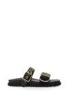 Vivienne Westwood Alex Stud Sandal In Black