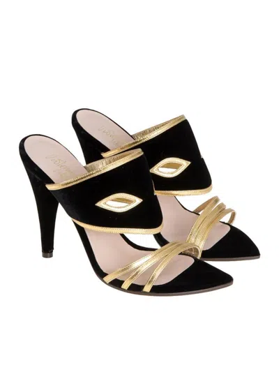 Vivienne Westwood Masque Sandals In Black