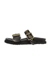 Vivienne Westwood Alex Stud Sandal In Black