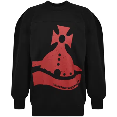 VIVIENNE WESTWOOD VIVIENNE WESTWOOD SANDER SWEATSHIRT BLACK