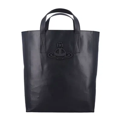 VIVIENNE WESTWOOD VIVIENNE WESTWOOD SARAH MEDIUM TOTE BAG