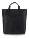 Vivienne Westwood Sarah Medium Tote In Black