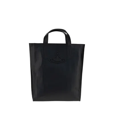Vivienne Westwood Sarah Medium Women's Tote In Black