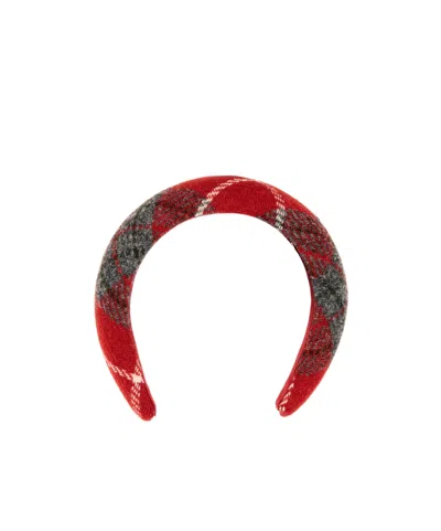 Vivienne Westwood Saturn Logo Headband In Red