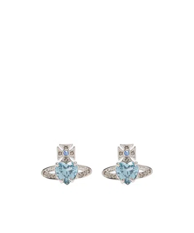 VIVIENNE WESTWOOD SATURN PATTERN EARRINGS
