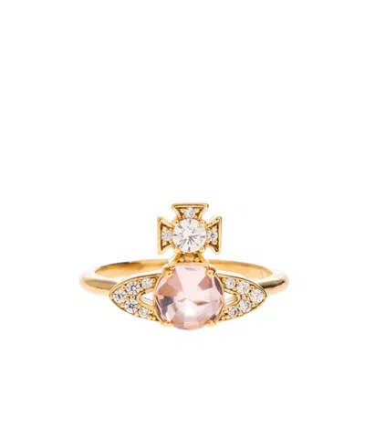 Vivienne Westwood Saturn Ring In Gold