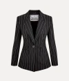 Vivienne Westwood Sb Jacket Bi Stretch Suiting Black 44 Women In Black