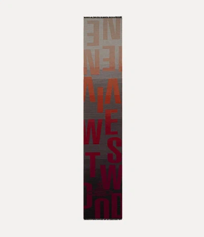 Vivienne Westwood Scarf Black Vw Scarf Unisex