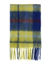 Vivienne Westwood Scarf Blue Size - Alpaca Wool, Polyamide, Virgin Wool In Blue