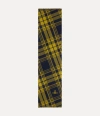Vivienne Westwood Scarf Navy Blue B Coloured Unisex In Blue
