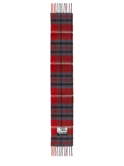 Vivienne Westwood Scarf With Logo In Red