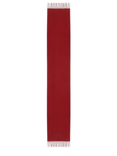 Vivienne Westwood Scarf With Logo Unisex In Red
