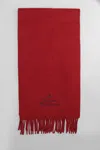 Vivienne Westwood Scarf With Logo Unisex In Red