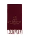 Vivienne Westwood Wool Scarf In Brown