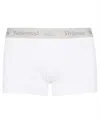Vivienne Westwood Set Of Two Cotton Boxers With Logoed Elastic Band In White