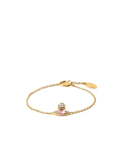 Vivienne Westwood Shaped Goldtone Bracelet