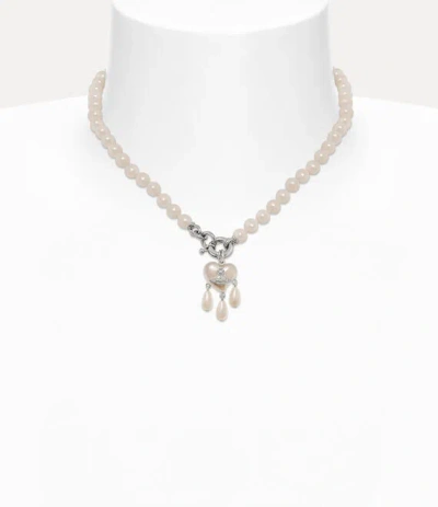 Vivienne Westwood Sheryl Pearl Necklace In White