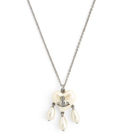 Vivienne Westwood Sheryl Pendant Necklace In Silver