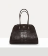 Vivienne Westwood Shirley Holdall Dino-embossed/suede Brown-black