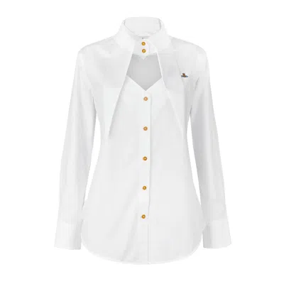 Vivienne Westwood Heart Shirt In White