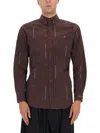 Vivienne Westwood Shirt Krall In Brown