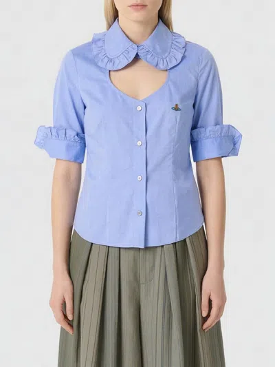 Vivienne Westwood Shirt Woman  In Blue
