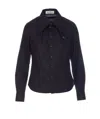 Vivienne Westwood Violin Shirt With Long Sleeves And Pointed Collar In Black
