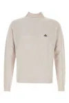 Vivienne Westwood Fisherman Knit Sweater High Neck In Gray