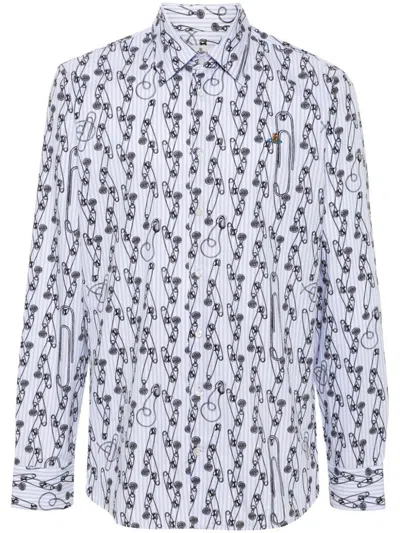 Vivienne Westwood Shirts In Pinstripe